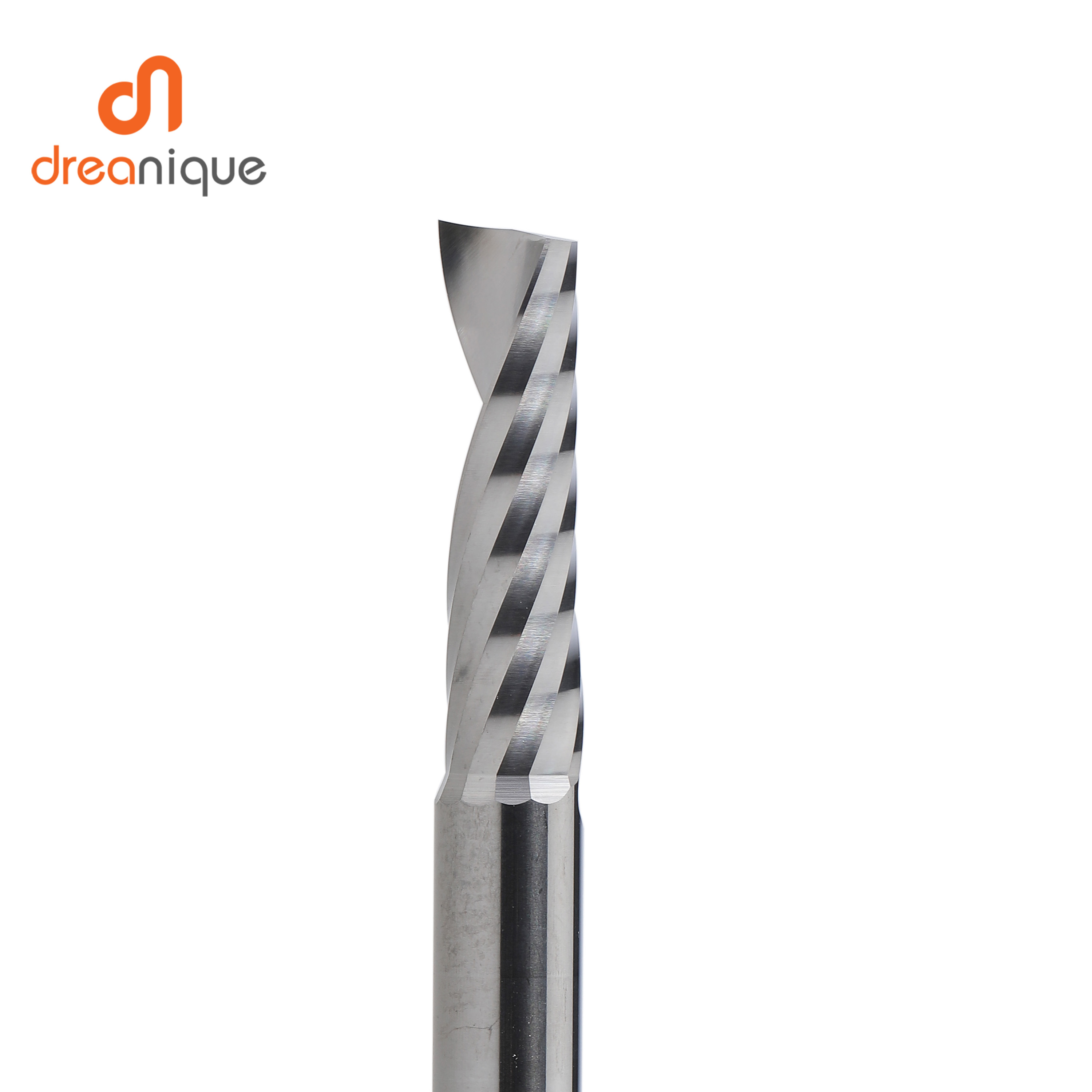 End Mill Set - 1pc AAAAA Single Flute Spiral End