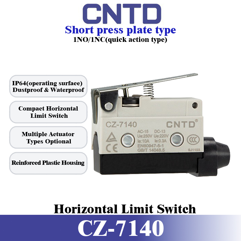 Limit Switch - CNTD CZ‑7140 Horizontal Limit Switch Short