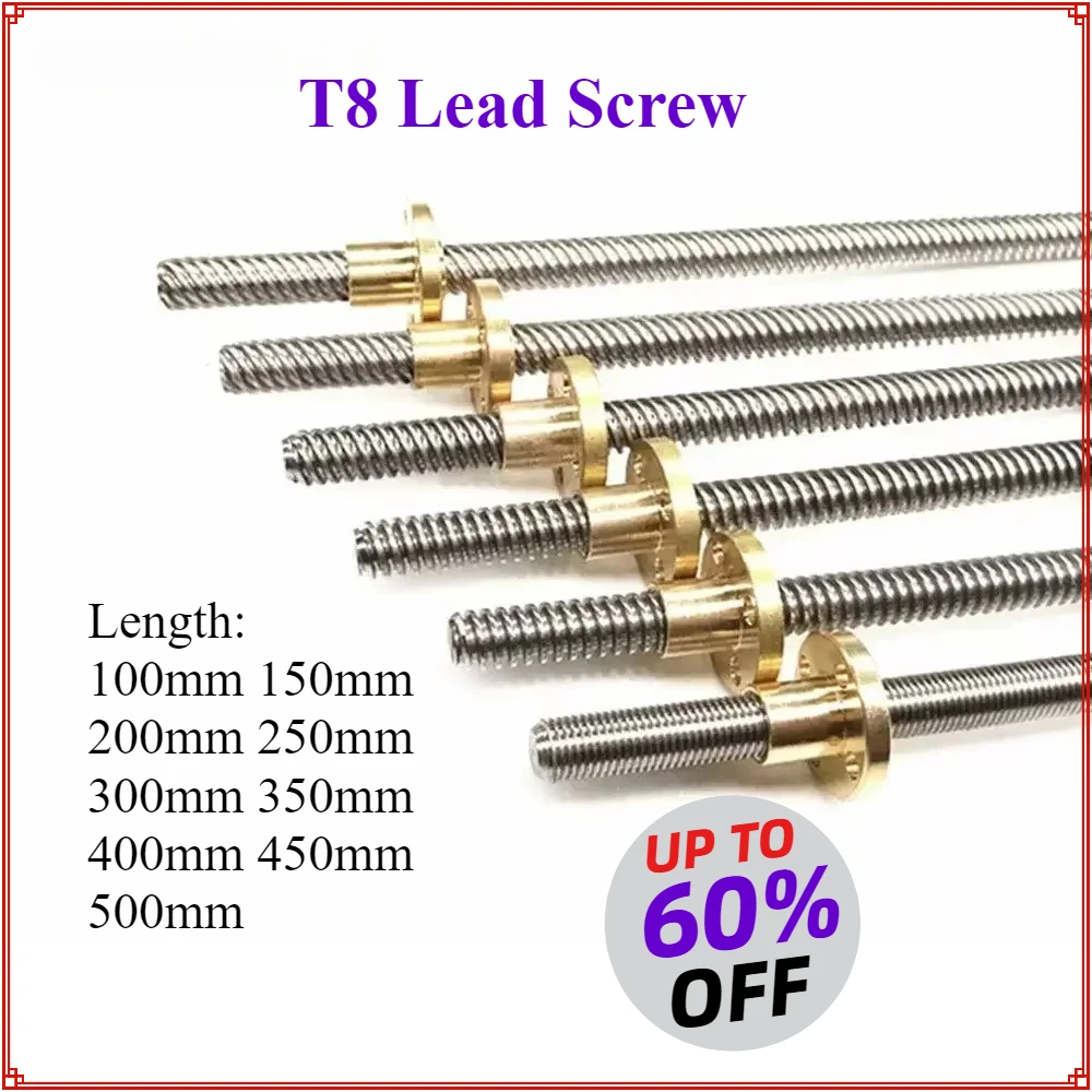 Lead Screw 8Mm - T8 Lead Screw Rod Lead Pitch