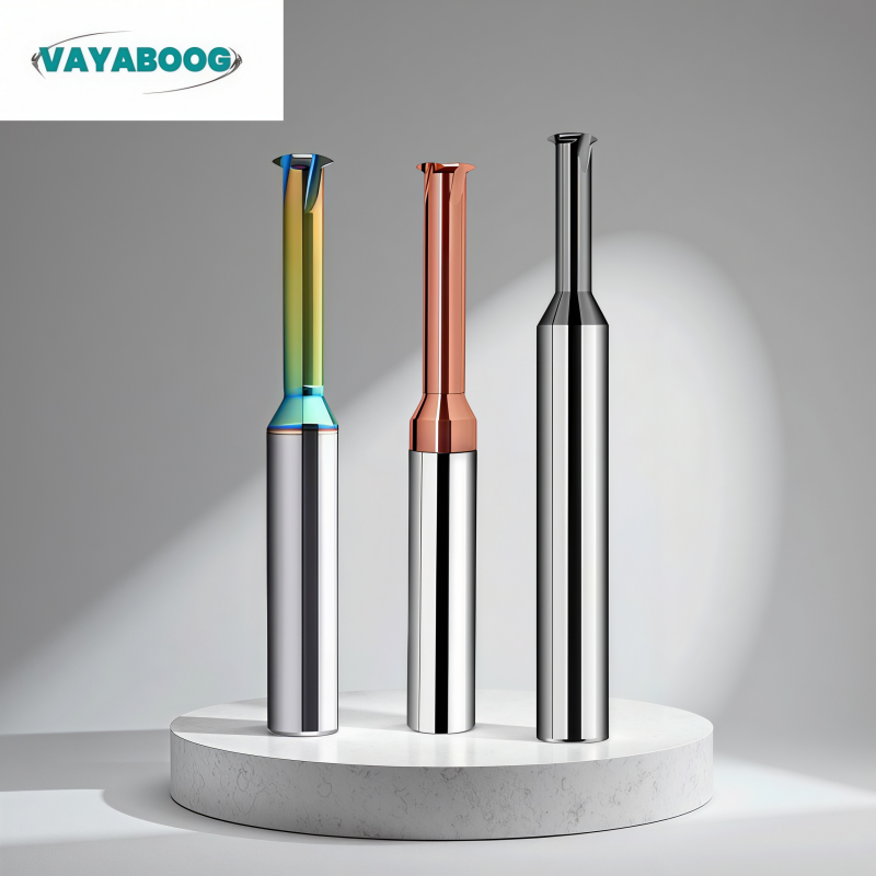 End Mill Set - CNC Machine Solid Carbide Single Tooth