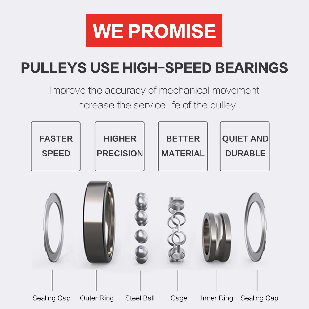 3DSWAY 12/24pcs POM Pulley Whe - V Slot Wheel review and price