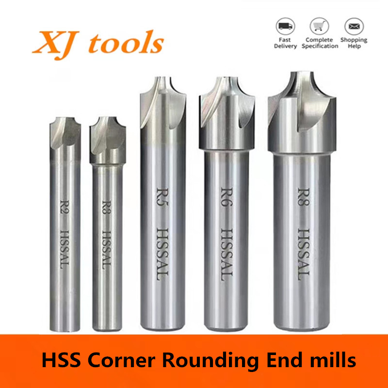 2/4Flute R1-R12.5mm HSS Corner - End Mill Set review and price