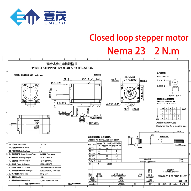 High-Performance NEMA23 Closed - Nema23 Stepper review and price
