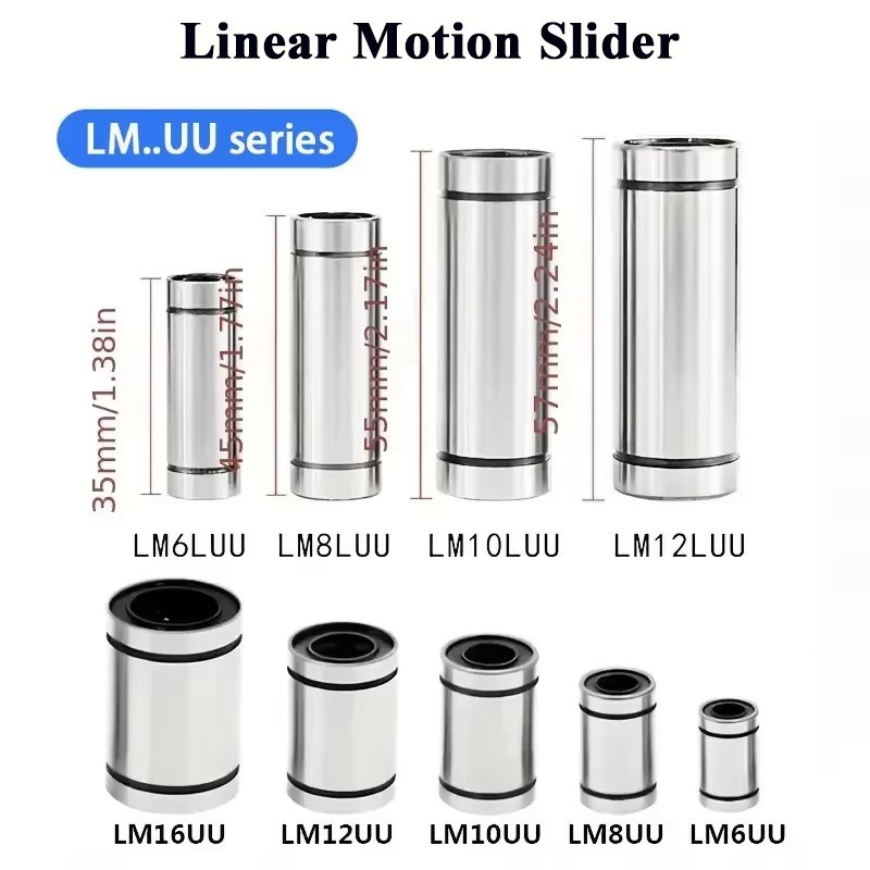 4/10pcs LM3UU LM4UU LM5UU LM6U - Lm8Uu Bearing review and price