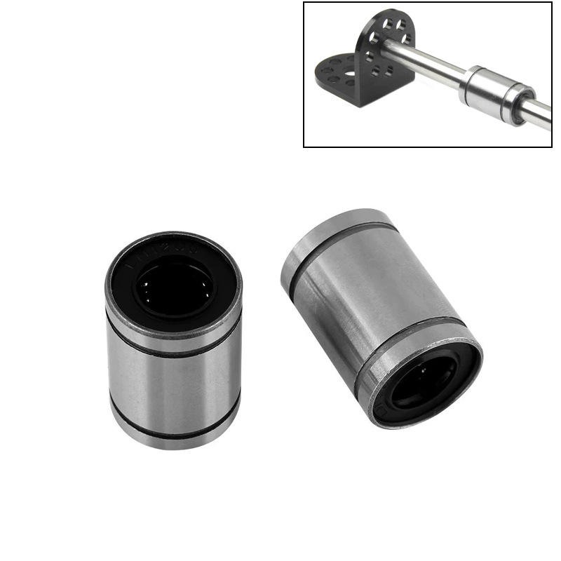 10Pcs LM6UU LM8UU LM10UU LM12U - Lm8Uu Bearing review and price
