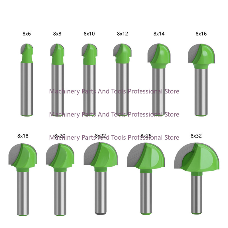 Round Bottom Over Nose Router  - End Mill Set review and price