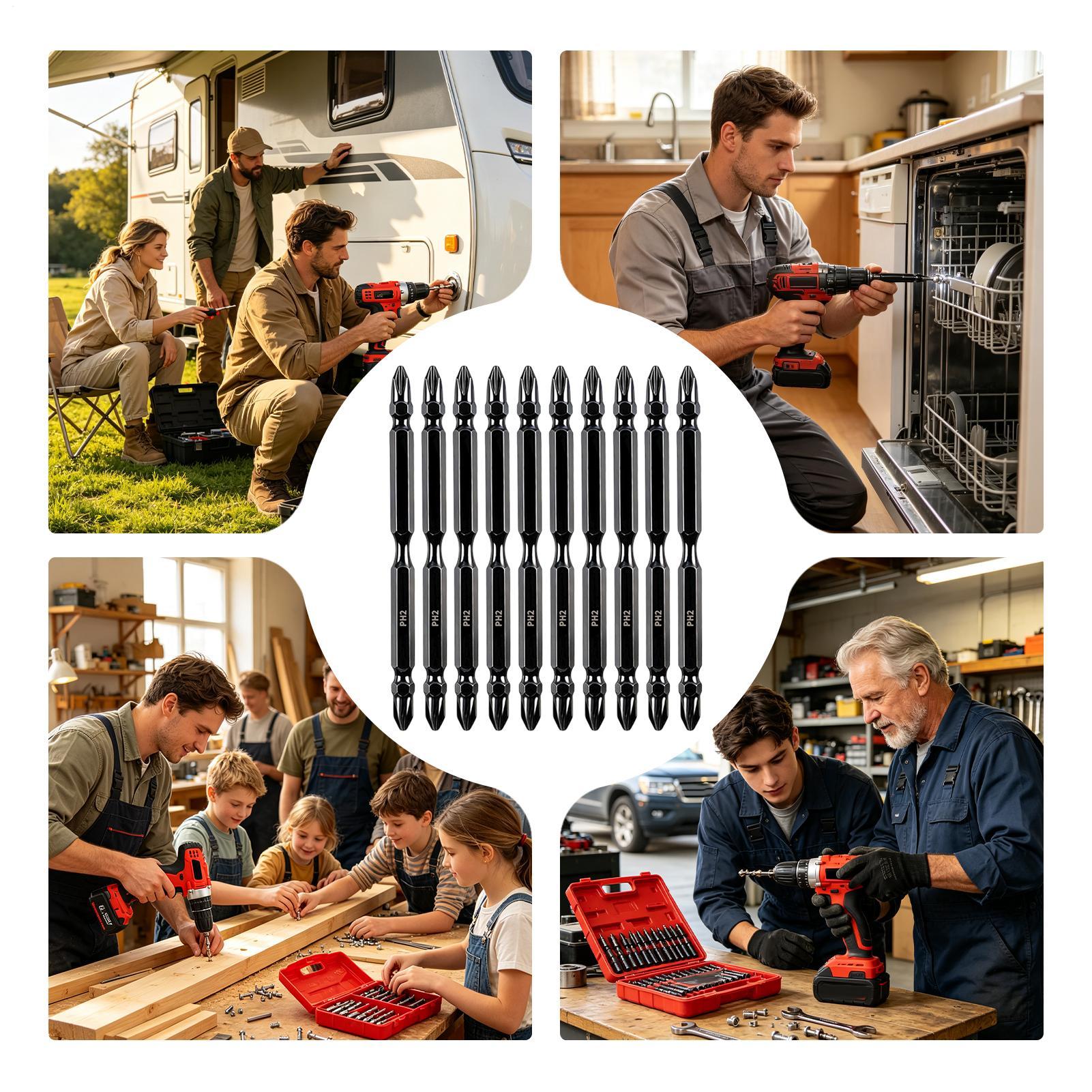 Magnetic Bits For Drill Double - End Mill Set review and price