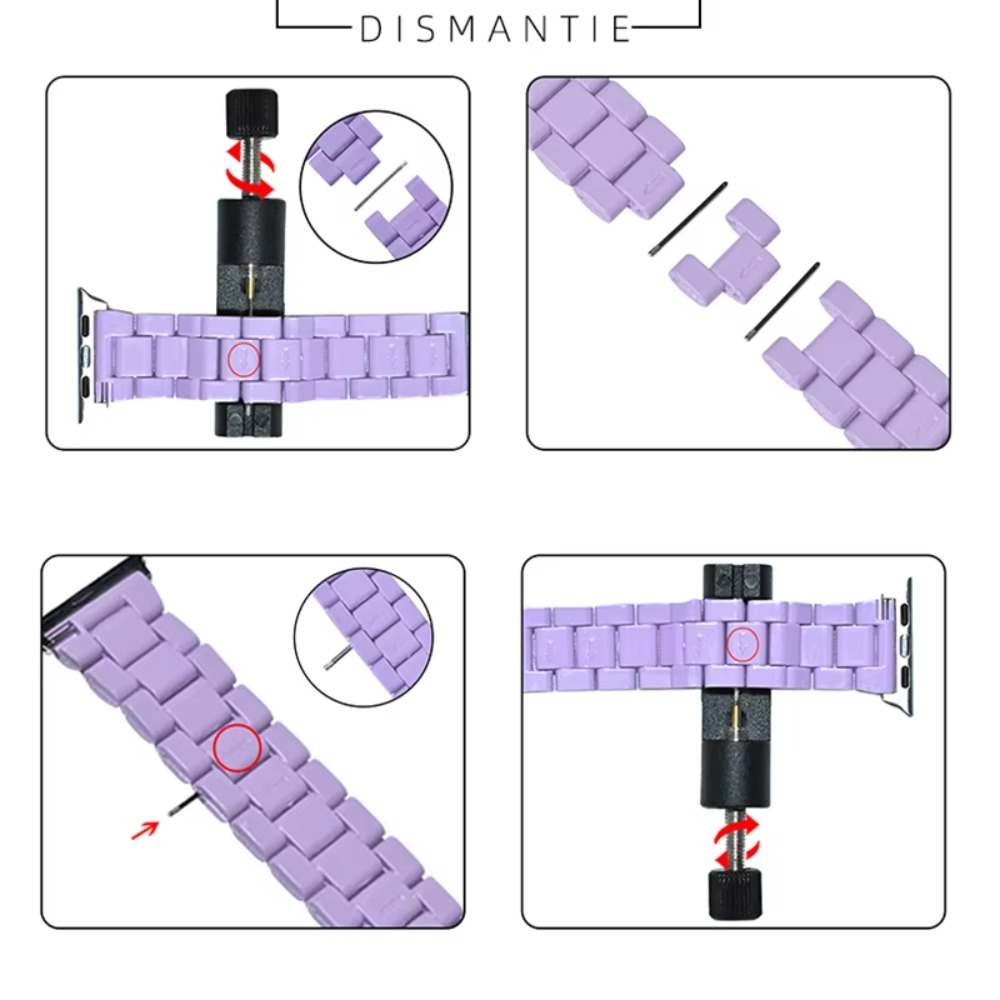 Clear Resin Three-Link Band wi - Gt2 Belt review and price