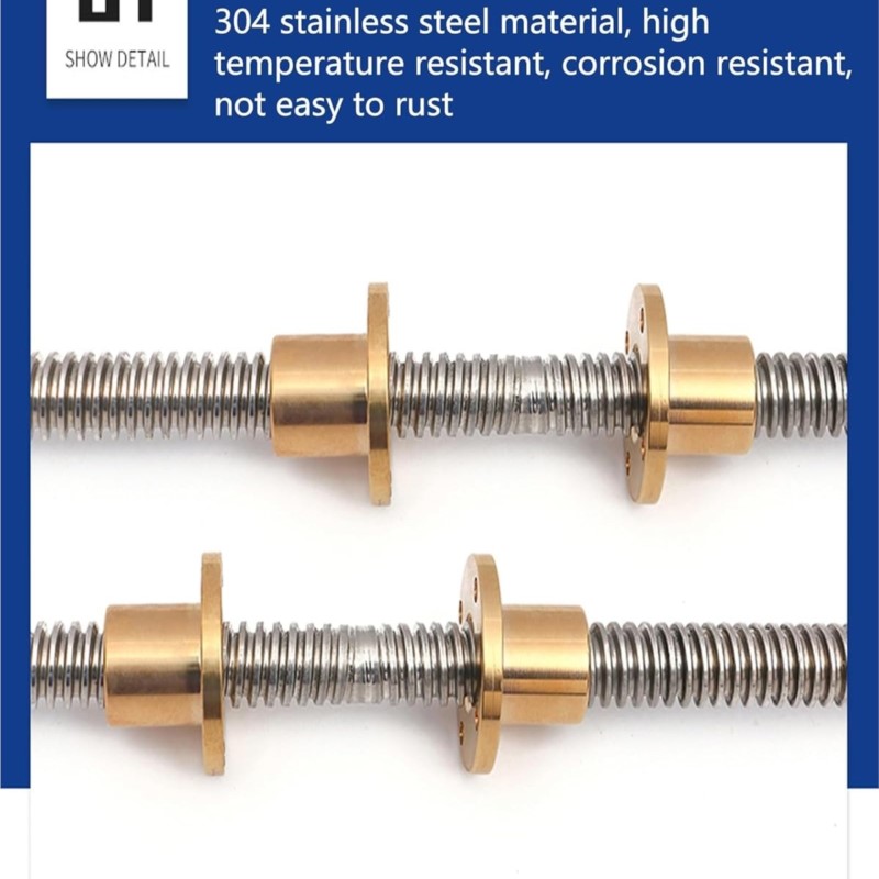 T8 Lead Screw Right-Left Threa - Lead Screw 8Mm review and price