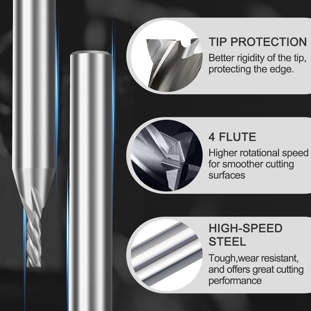 1pc Diameter Frez 2mm Endmill  - End Mill Set review and price