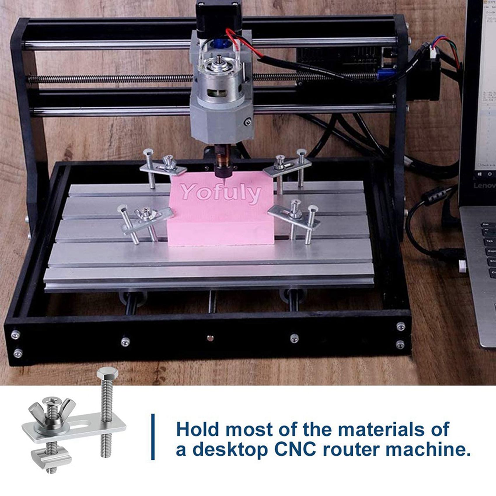 A19F-8 Pack T-Track Clamp,Mini - 3018 Cnc review and price