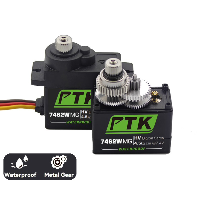 PTK 7462W MG Metal gear 9g mic - Servo 9G review and price