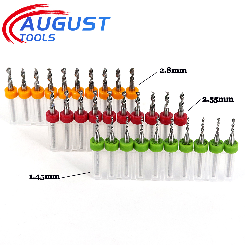 3.175mm Shank 10Pcs PCB Drill  - End Mill Set review and price