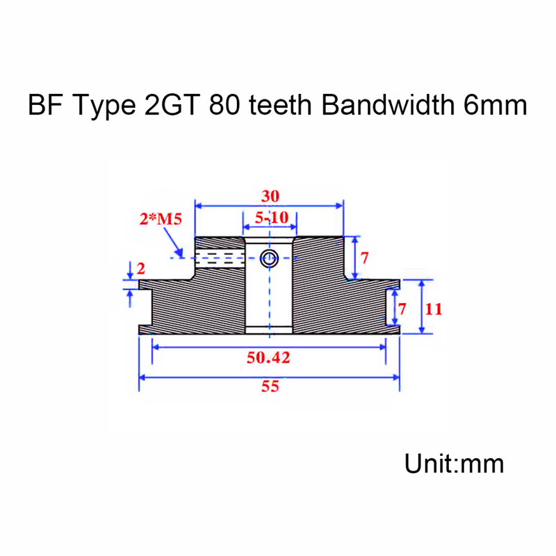 KUFAN 4:1 2GT Timing Belt Pull - Gt2 Pulley review and price