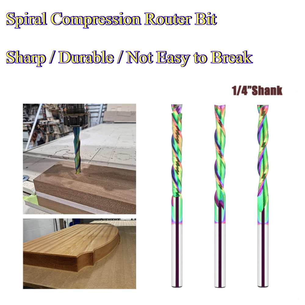 Spiral Compression Router Bit  - Cnc Bits review and price